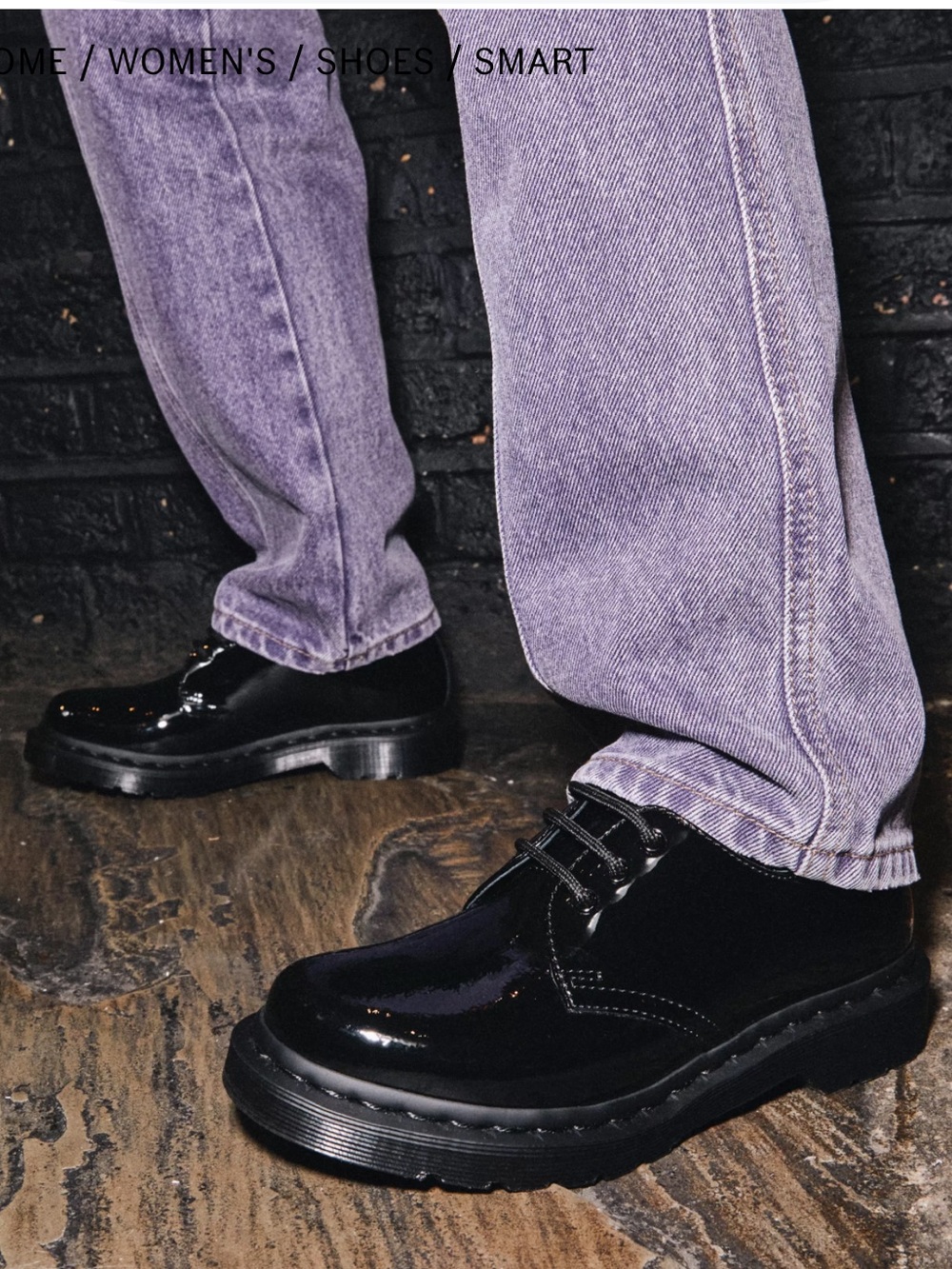 Dr Martens  The Original Patent Leather 1461
MONO PATENT LEATHER SHOES Retired